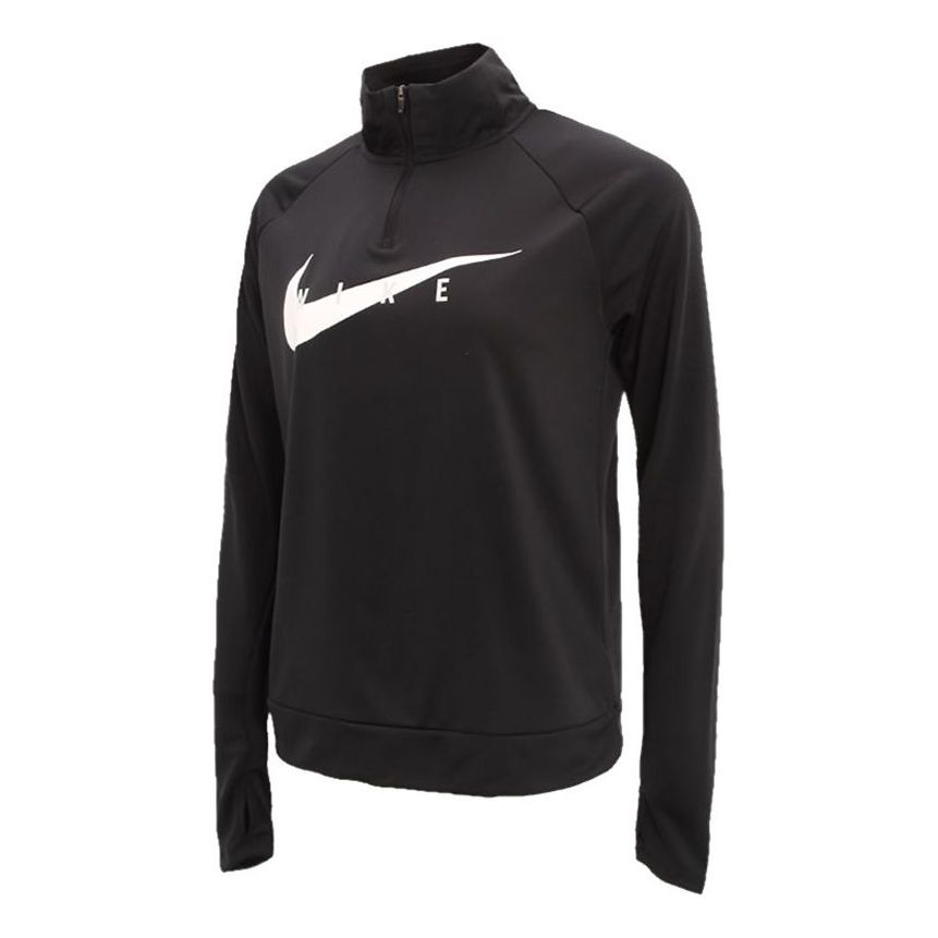 (WMNS) AS W NK SWOOSH Run HZ MIDLAYER Black CZ9234-010