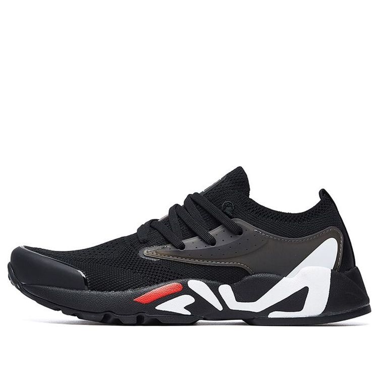 (WMNS) FILA Mind One 2.0 Low Black/White/Red F12W024116FBK