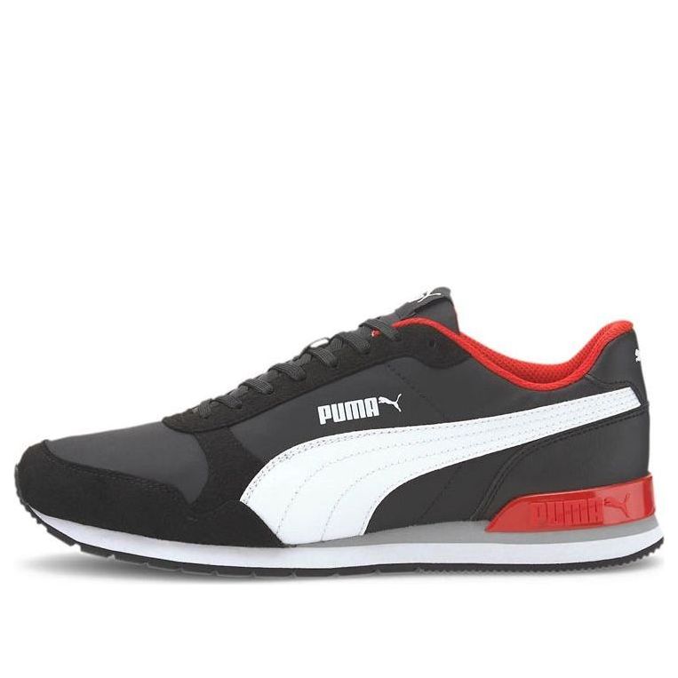 PUMA ST Runner V2 Black/White/Red 365278-27