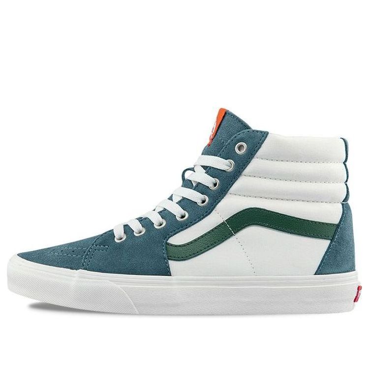 Vans SK8-HI Cozy Skateboarding Shoes Unisex White Green VN0A5JMJBLG