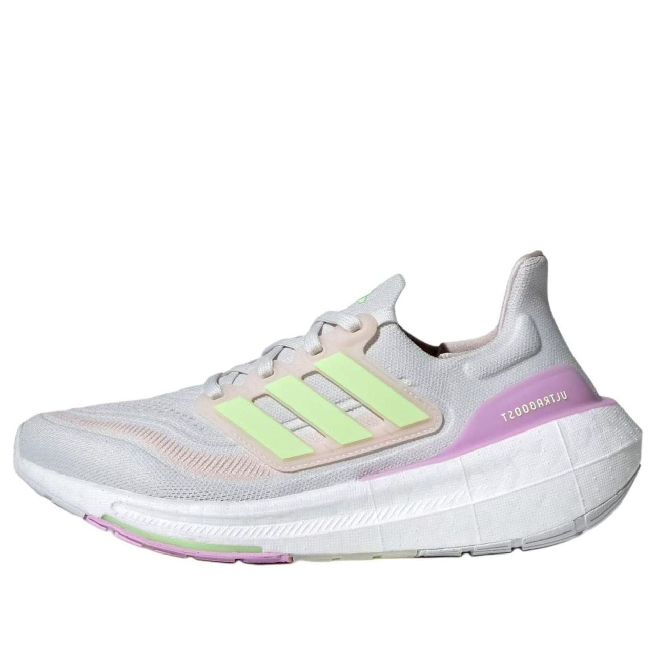 (WMNS) adidas Ultraboost Light 'White Green Lilac' IE3337