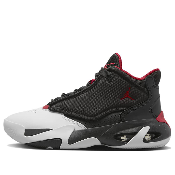 (GS) Air Jordan Max Aura 4 'Black White Gym Red' DQ8404-061