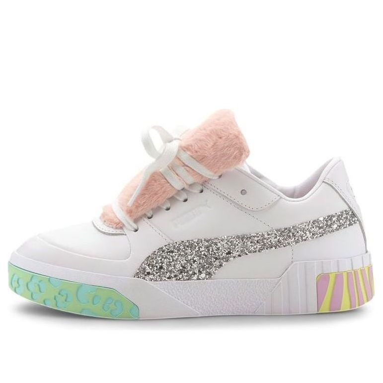 (WMNS) PUMA Cali Fur x Sophia Webster 'White Pink' 370119-01