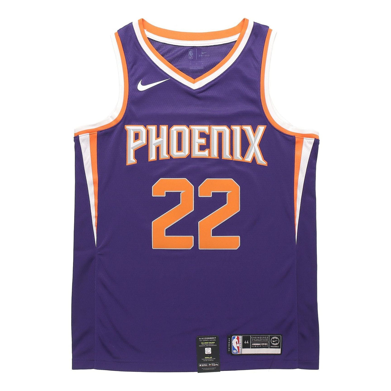 Nike NBA SW Fan Edition Knicks Phoenix Suns 2 2 Basketball Jersey Purple 864503-573