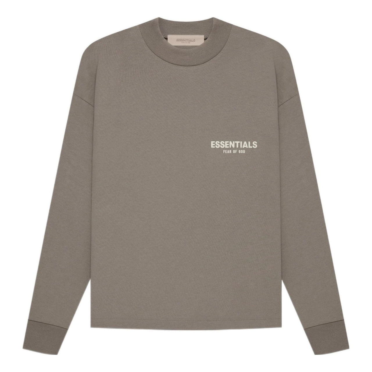 Fear of God Essentials SS22 Mensessentials Long Sleeve Tee 'Desert Taupe' FOG-SS22-462
