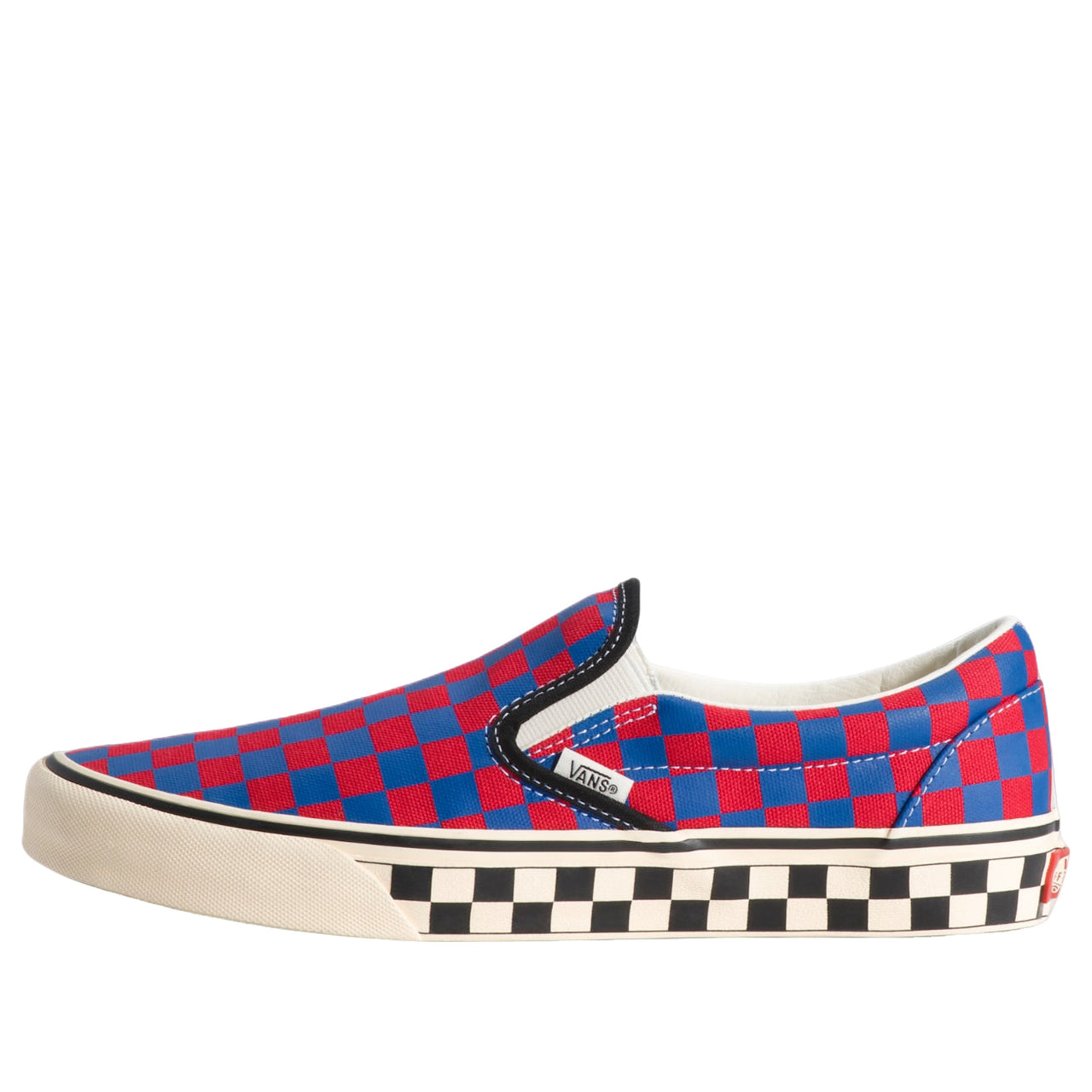 Vans Classic Slip-On Checkerboard 'Red Blue' VN000DAHRDB