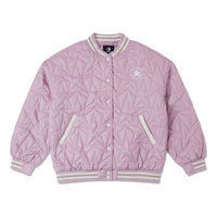 (WMNS) Converse Rpc Padded Baseball Jacket 'Pink' 10025223-A04