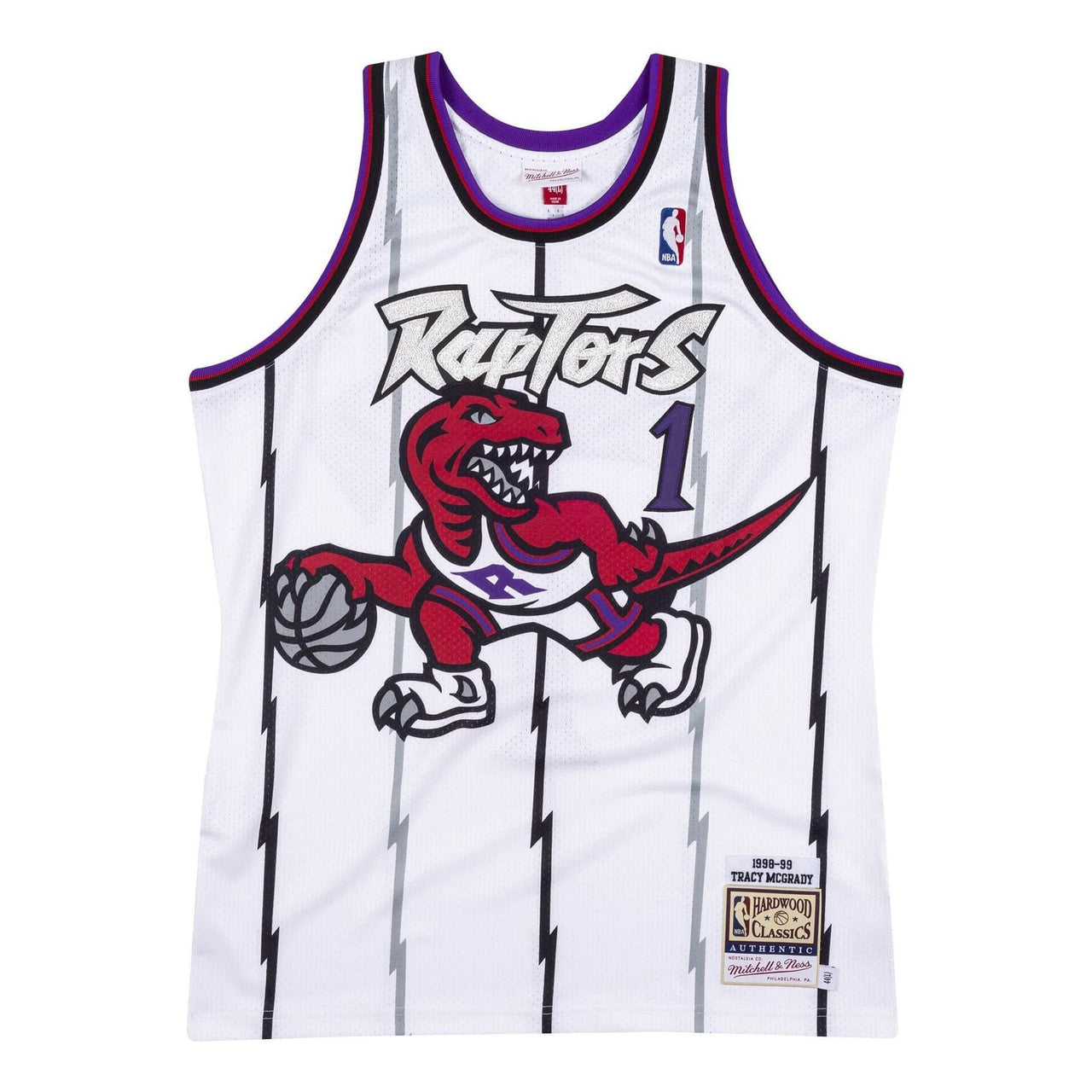 Mitchell & Ness x NBA Toronto Raptors 1998-99 Jerseys 'Tracy McGrady 1' AJY4CP19178-TRAWHIT98TMC