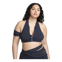 (WMNS) Nike x Jacquemus Halter Top Asia Sizing 'Dark Obsidian' FJ3150-475