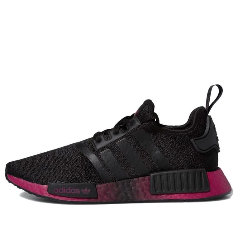 (WMNS) adidas NMD_R1 'Black Power Berry' FZ4543