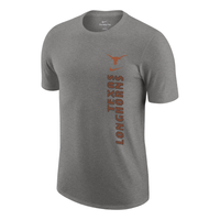 Nike College Texas Crew-Neck T-Shirt 'Dark Grey Heather' FQ5364-063