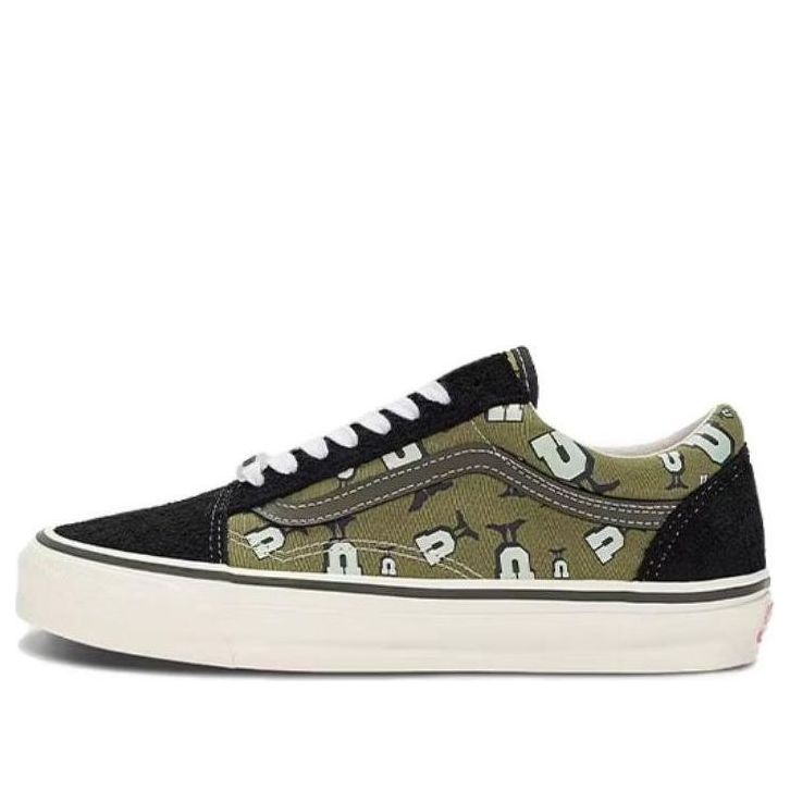 Vans x Undefeated Old Skool U-Man 'Black Green' VN0A4P3XGRN