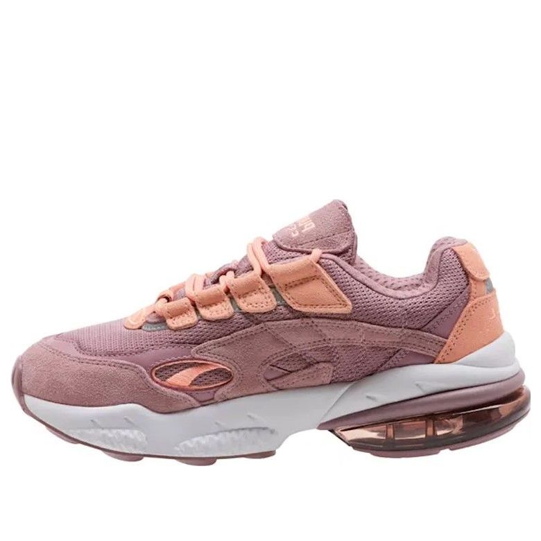 (WMNS) PUMA Unisex Faux Fur Street Style Plain Logo Low-Top Sneakers Pink 370741-07