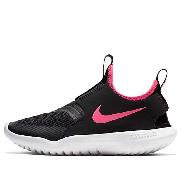 (PS) Nike Flex Runner 'Black Hyper Pink' AT4663-006