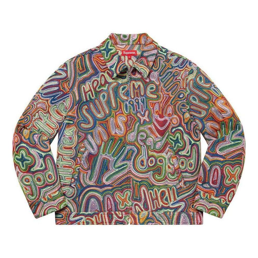 Supreme Chainstitch Denim Jacket 'Multi-Color' SUP-SS22-806