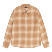 Stussy Bay Plaid Shirt 'Tan' 1110292-TAN