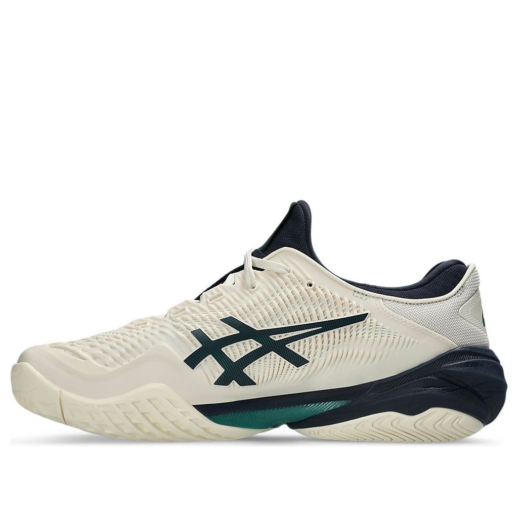 ASICS Court FF 3 Wide Tennis 'Cream Jasper Green' 1041A370-105