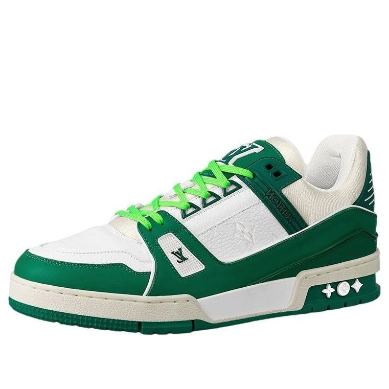 LOUIS VUITTON Trainer Sneakers 'Green' 1A9VNM