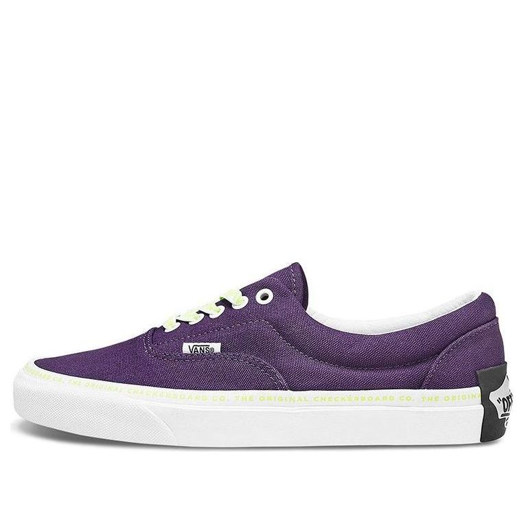 Vans Era Retro Casual Skate Shoes Unisex Purple VN0A4U3905J