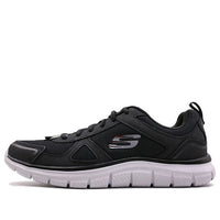 Skechers Track Low-Top Running Shoes Black 52631-BKRD