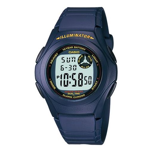 CASIO Sports Unisex Mens Purple Digital F-200W-2A