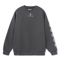 Li-Ning x Jon Burgerman BadFive Graphic Sweatshirt 'Grey' AWDR739-5