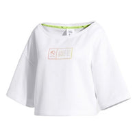 (WMNS) PUMA Alphabet Printing Pullover White 579782-02
