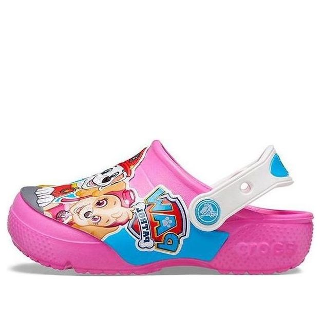 (GS) Crocs Fun Lab Paw Patrol Clogs 'Pink White Multi' 206276-6QQ