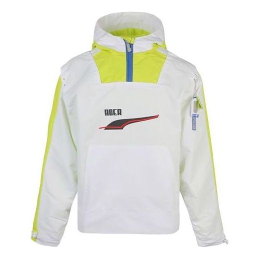 PUMA x Ader Error Hoodie 'White Yellow Black' 595535-02