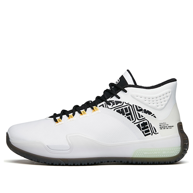 ANTA Basketball Series Sneakers Mid 'White Black' 112141614-3