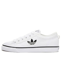 (WMNS) adidas Nizza Trefoil 'White Black' FX9270