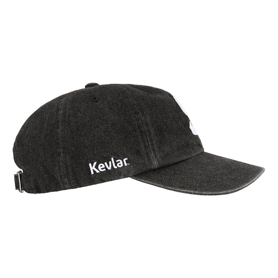 Supreme Kevlar Denim S Logo 6-Panel 'Black White' SUP-SS22-048