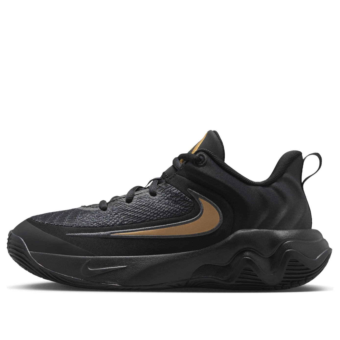 (GS) Nike Giannis Immortality 4 'Black Metallic Gold' IH7664-005