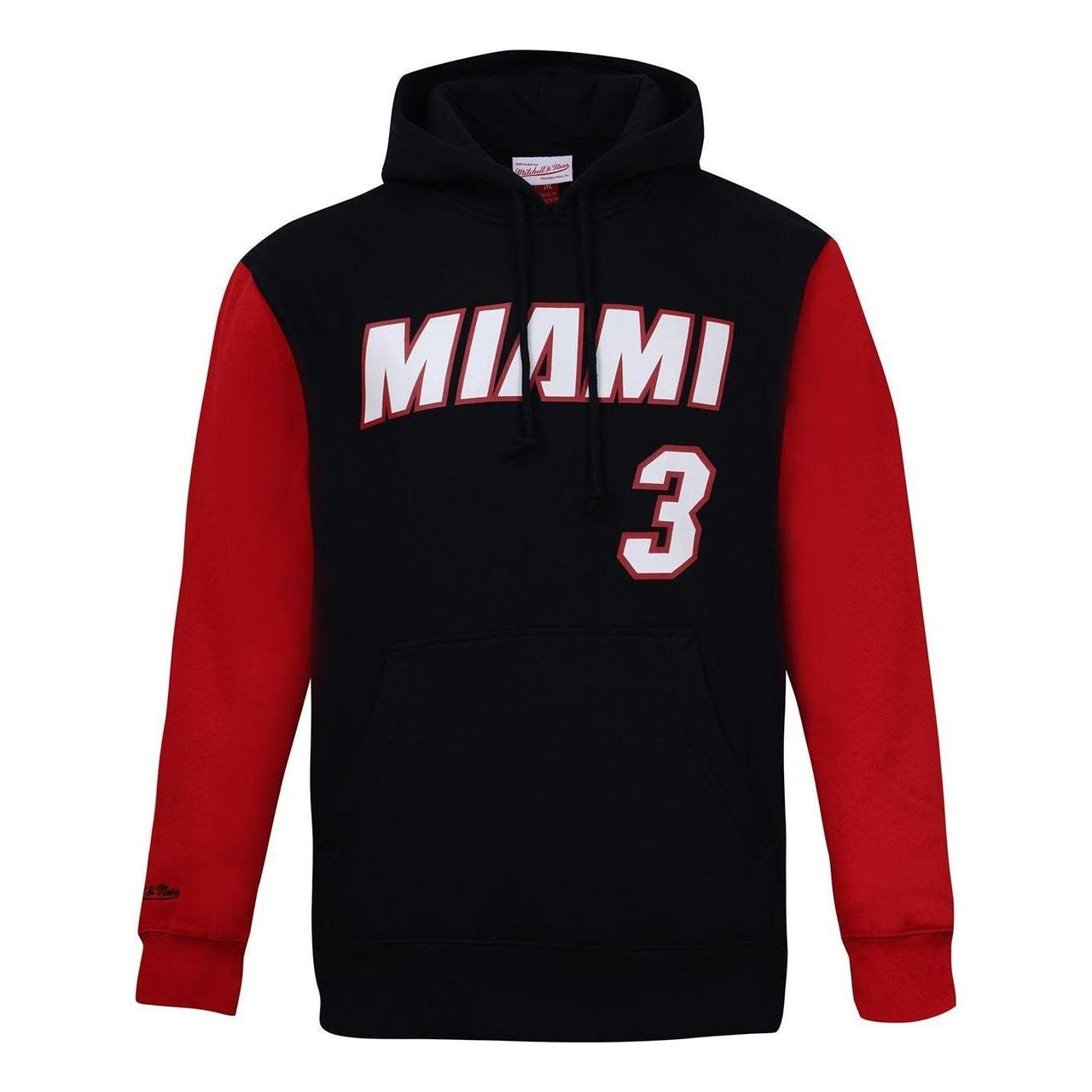 Mitchell & Ness x NBA Miami Heat 2006 Fleece Hoodie 'Dwyane Wade 3 ' FNNP3417-MHE06DWABKRD