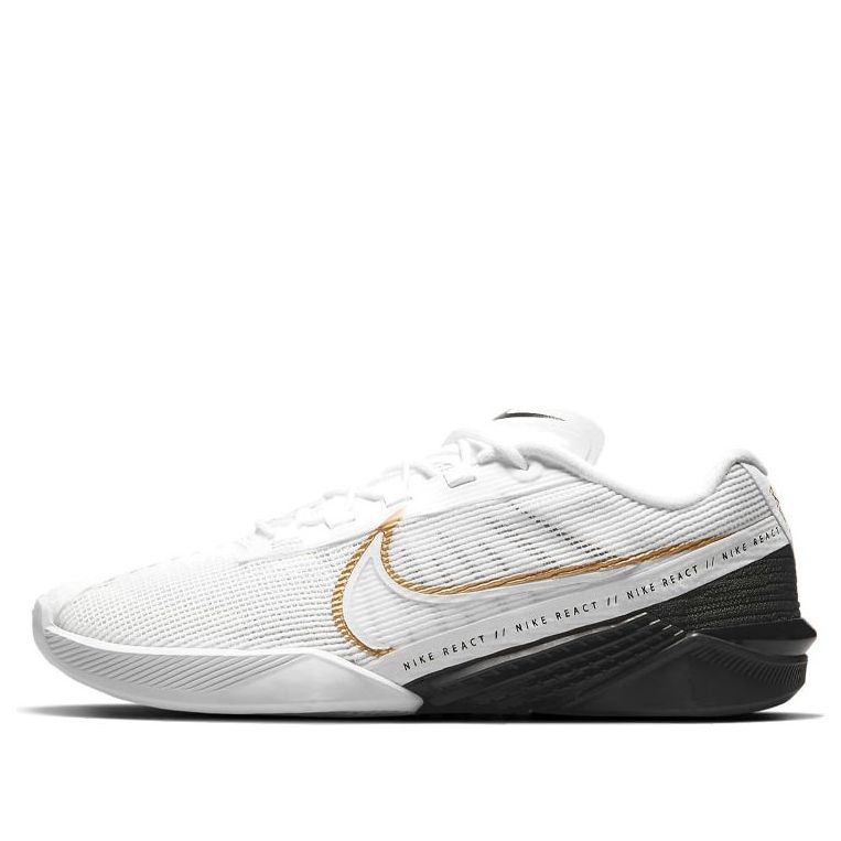 (WMNS) Nike React Metcon Turbo 'Black Metallic Gold' CT1249-170