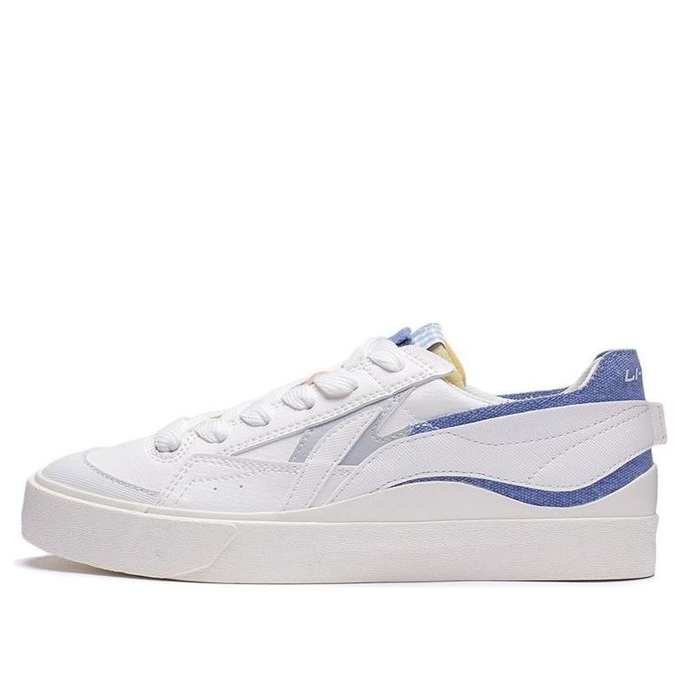 (WMNS) Li-Ning Fashion Skate Shoes 'White Blue Pink' AGCT162-3