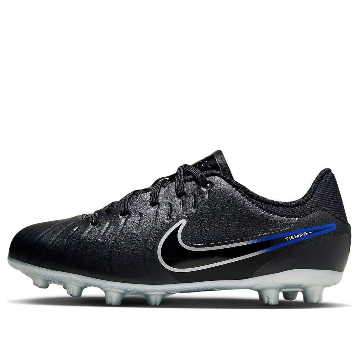 (GS) Nike JR Tiempo Legend 10 Academy 'Black Blue' DV4349-040
