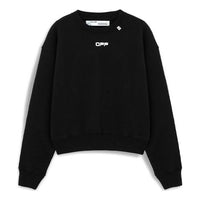 Off-White Alphabet Printing Pullover Black OMBA035R20E300041001