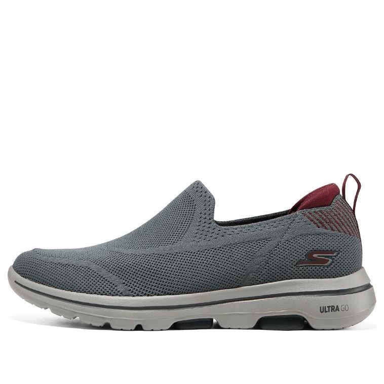 Skechers Go Walk 5 'Charcoal Red' 216038-CCRD