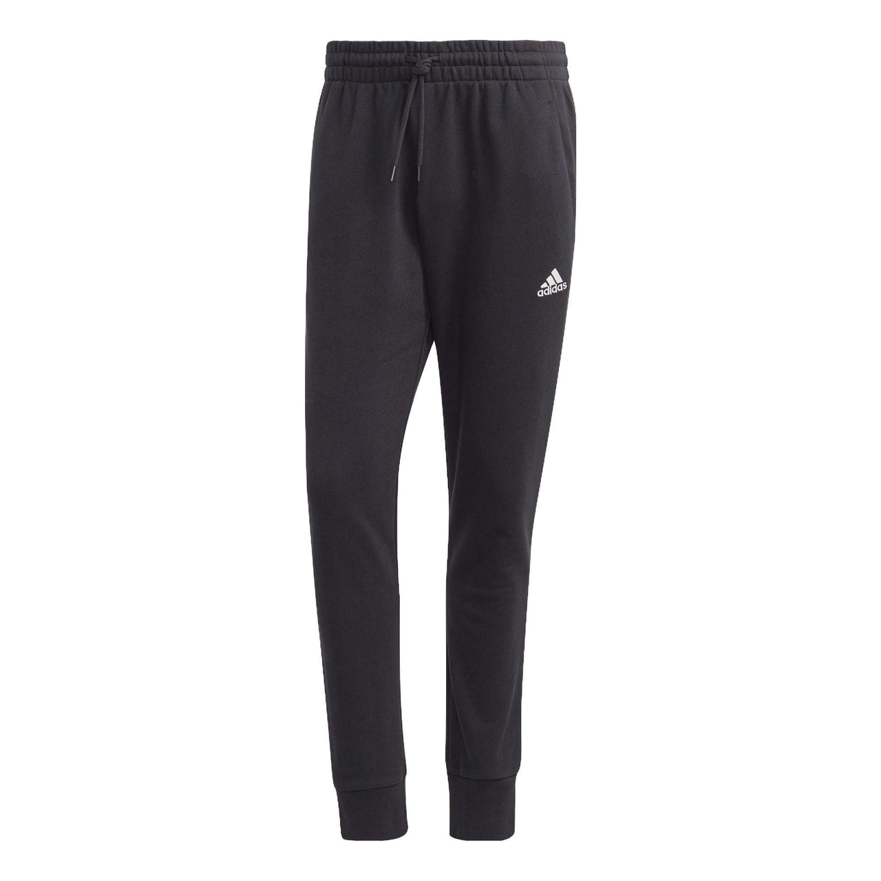 adidas Essentials French Terry Tapered Cuff Joggers 'Black' HA4347
