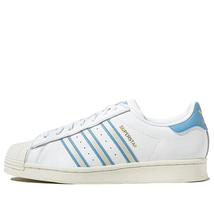 adidas Originals Superstar Shoes 'Off White Light Blue' GX9876