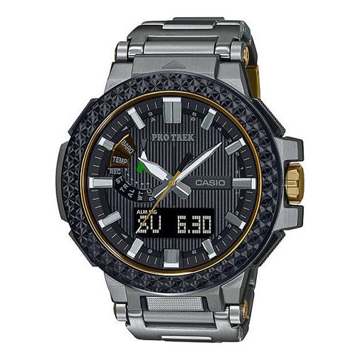 CASIO PRO TREKes Men's Grey Mens Gray Analog PRX-8025HT-1