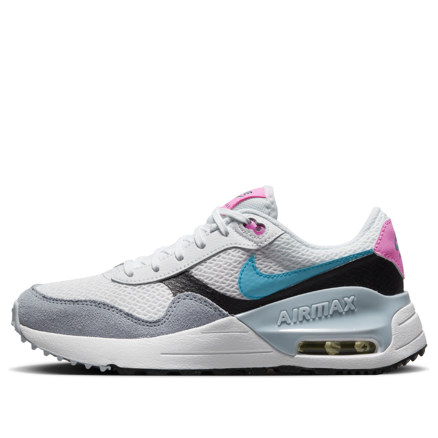 (GS) Nike Air Max SYSTM 'White Grey Blue' DQ0284-106