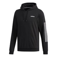 adidas neo M Ce 3s Hoody logo Printing hooded Knit Sports Black DW8042