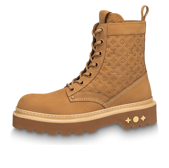LOUIS VUITTON Ranger Ankle Boots 'Brown Monogram' 1ABFZJ