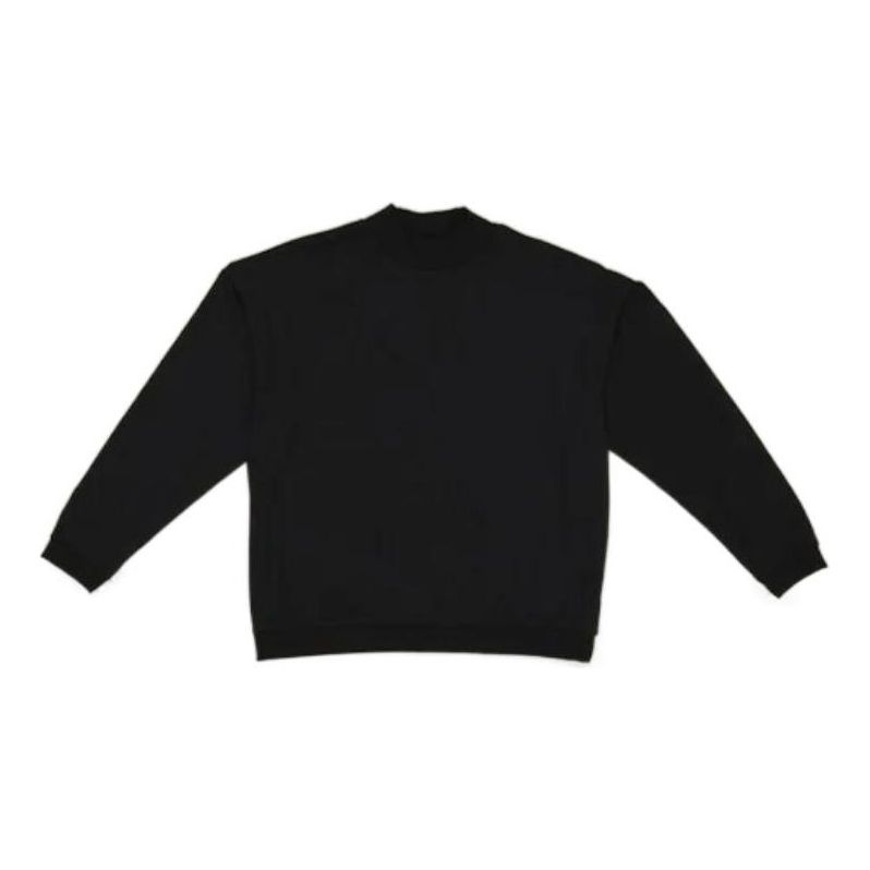 New Balance MET24 Mock Neck Sweat 'Black' AMT25003-BK