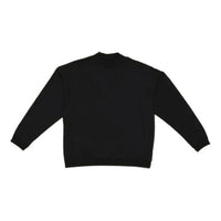 New Balance MET24 Mock Neck Sweat 'Black' AMT25003-BK