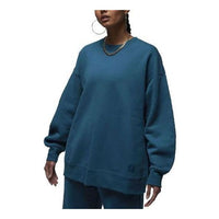 (WMNS) Air Jordan Flight Fleece Crewneck Sweatshirt 'Turquoise' FB5116-427