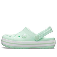 (GS) Crocs Crocband Clogs 'Mint Green White' 204537-3TI