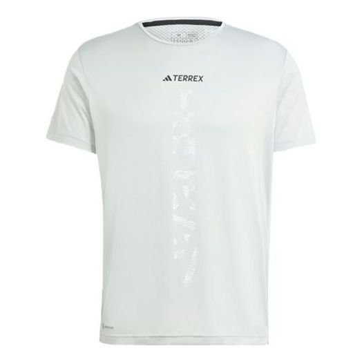 adidas TERREX Agravic Trail Running Tee 'Grey' HZ6242